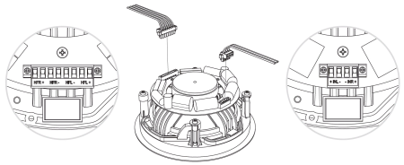 AUDAC CELO8S, Встраиваемый потолочный сабвуфер